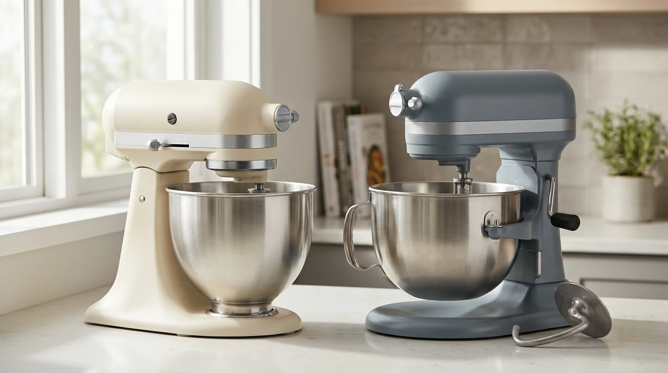 GE Profile Smart Mixer vs. KitchenAid Artisan KSM150PS: Which Stand Mixer Belongs on Your Counter?